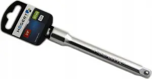 Högert Technik 3/8" Drive Extension Bar, 127 mm, Chrome Vanadium Steel