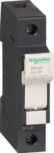 Цилиндрический предохранительный разъединитель Schneider Electric DF101 1P 10x38мм