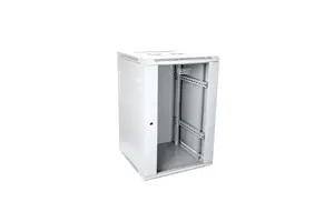 Digitus DN-WU19 21U Wall Mounted Network Rack Cabinet, 19-inch, 600x600 mm, IP20, Light Grey
