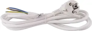 Соединительный кабель EMOS H05VV-F, 3 x 1.5 мм, 5 м, белый