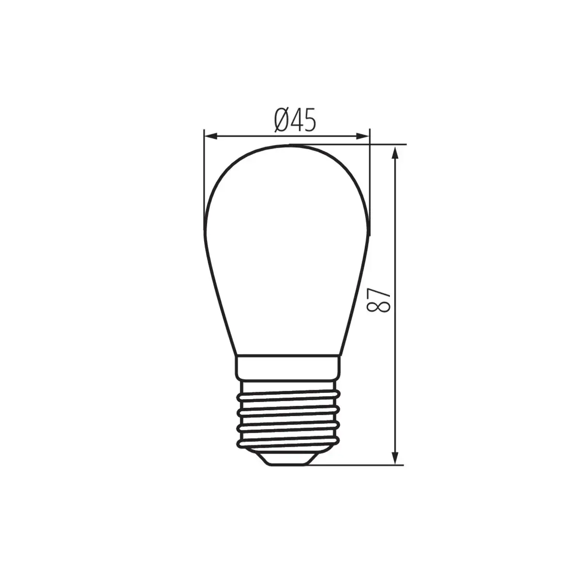 Kanlux 26046 LED spuldze E27 4000K Photo 7