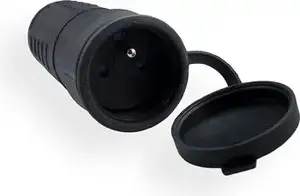 Elgotech G-10G Portable Rubber Socket with Earthing 16A 250V IP44