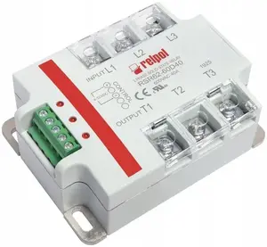 Relpol RSR62-60D40 Three-Phase Solid State Relay 600V AC 4-32V DC