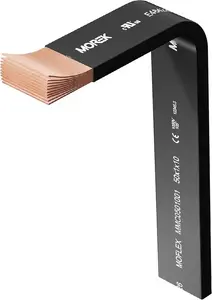 MOREK MOFLEX Insulated Copper Flexible Busbar 20x1x3 60mm2 414A 2m