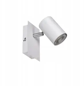 Настенно-потолочный светильник Kanlux EVALO EL-1I W-SR, GU10, макс. 10 Вт, белый