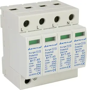 Устройство защиты от перенапряжений Elektro-Plast BY7-40/4-275 B+C 4P T1+T2 AC