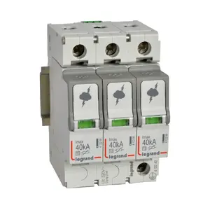 Устройство защиты от перенапряжений Legrand 412242 Тип T2 3P 40кА 1.7кВ