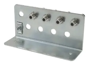 Televes 494710 zemējuma pieslēguma plate F-savienotājiem