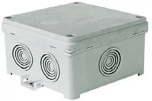 Распределительная коробка накладного монтажа Simet 90x90мм IP54 серая