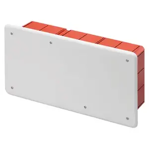 Gewiss GW48007 Flush-Mounted Electrical Junction Box, White