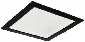 Eco Light DL-1 Square LED Downlight 6W 660lm 4000K IP20 Black