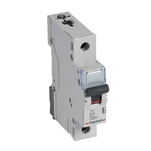 Автоматический выключатель Legrand TX3, 1А, тип D, 1П, 240-415В