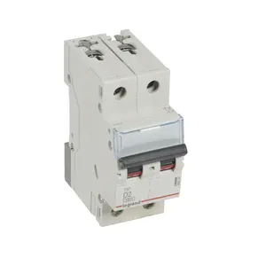 Автоматический выключатель Legrand TX3 2А тип D 2-полюсный