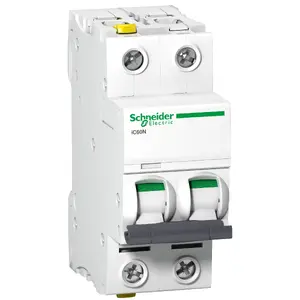 Schneider Electric iC60N automātiskais slēdzis, 2 poli, 50A, C raksturlīkne