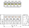 Wago 294-4005 5-Pole Power Connector Photo 3