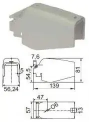 Pokój ZWD Protective Cover, grey
