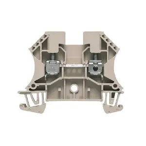 Weidmüller WDU 4 Electrical Terminal Block, 4 mm² Cable Section, 32 A, Beige