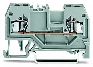 Wago 279-903 2-vadu spailu bloks, 1.5mm², sarkans