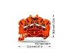 Wago 2002-6402 4-Conductor Terminal Block Photo 2