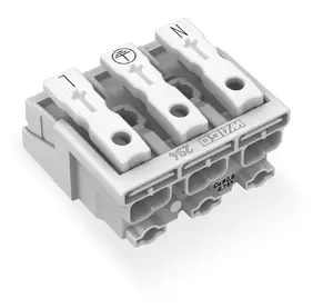 Wago 294-5013 3-Pole Electrical Connector 24 A 500 V