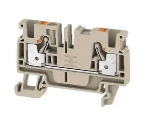 Weidmüller A2C 4 Terminal Block, 800V, Beige