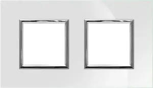 KOS Dante Double Frame, Pearl Glass