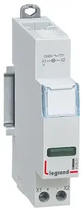 Модульный светодиодный индикатор Legrand L423, 1-фазный, зеленый, 12-48В AC/DC