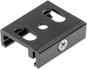 GTV XAE-MSUNC-10 Ceiling Mount for 3-Phase Track Lighting, Black
