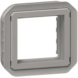 Legrand Plexo 55 Adapter for Arteor and Mosaic Mechanisms, Grey, 069582L