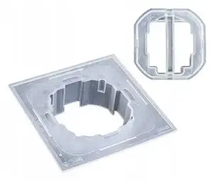 Ospel ZU-1Z SZAFIR Sealing Set for IP44 Switches, White