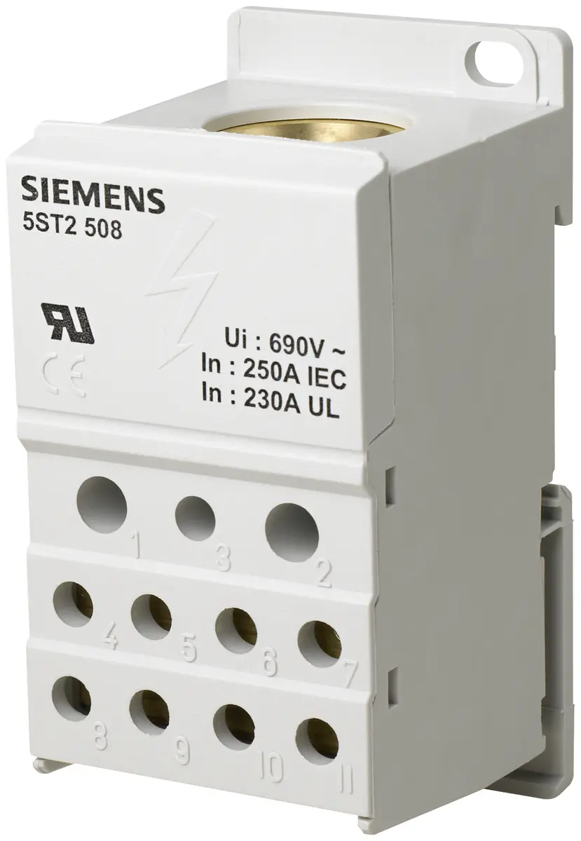 Siemens 1 polu sadales paneļa bloks