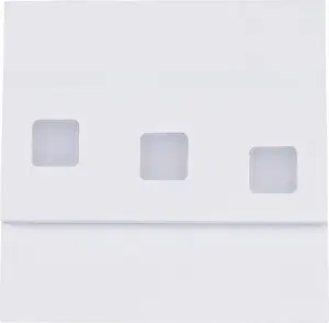 F&F Vika LED Staircase Luminaire, White