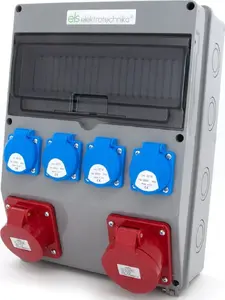 Распределительный щит ELS Elektrotechnika 12NO411 32A/5, 16A/5, 4x230В, 12 модулей