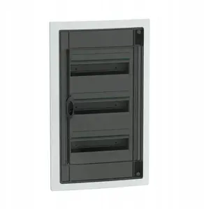 Schneider Electric PrismaSeT XS Flush-Mounted Distribution Board 3x13 Modules with Transparent Door IP40 IK09