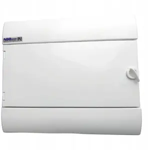 Герметичный распределительный щит ELEKTROPLAST RHp-12/B с белой дверцей