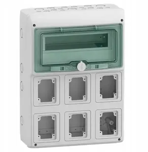 Schneider Electric Mureva Surface-Mounted Distribution Box 1x12 IP65 for Sockets