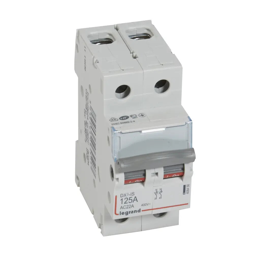 Legrand 406450 modulārais slēdzis 125A 2P