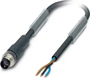 Lapp AB-C4-5,0PUR-M12FA-3L Fieldbus Connection Cable, 5m, 4-Pin, Angled M12 Socket