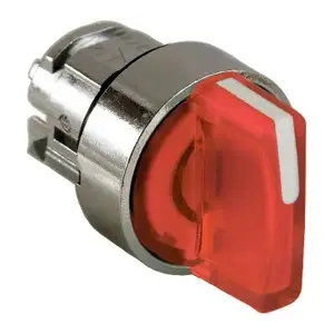 Schneider Electric ZB4BK1543 Illuminated 3-Position Selector Switch Head