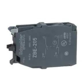 Schneider Electric ZBE205 Auxiliary Contact Block 1NO+1NC