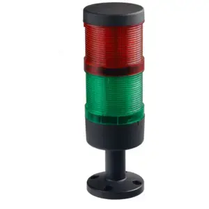 Сигнальная колонна Spamel LT70-230 230В AC красная и зеленая