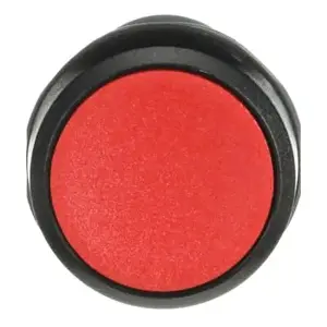 ABB CP1-10R-01 Pushbutton Switch, 300V AC, 2A, Black and Red