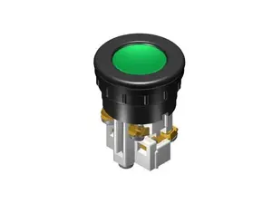 Promet W0-N1-1KP Z Control Pushbutton 38mm Green Momentary