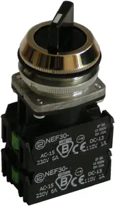 Promet NEF30-TPc4X Control Pushbutton 30mm Black