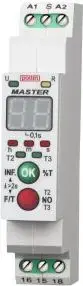 Pollin MKF-12PK Phase Failure, Asymmetry and Sequence Monitoring Relay 2x1P 8A 250V TH35