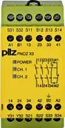 Реле безопасности Pilz PNOZ X3 3НО 1НЗ 24В пост. тока/230В перем. тока