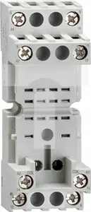 LOVATO Electric HR6XS42 Industrial Relay Socket, 4 C/O, Screw Terminals