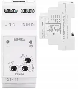 ZAMEL PCM-34 Multifunctional Zero-Crossing Time Relay 230V AC