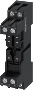 Siemens LZS:RT78725 Plug-in Relay Base, 15mm Width, Screw Terminals