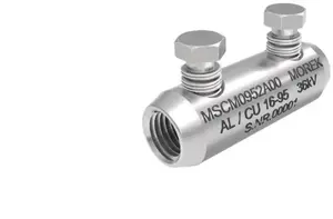 MOREK MSCM95 Screw Connector for Al/Cu Conductors 16-95mm2 36kV with 2 Shear-off Bolts